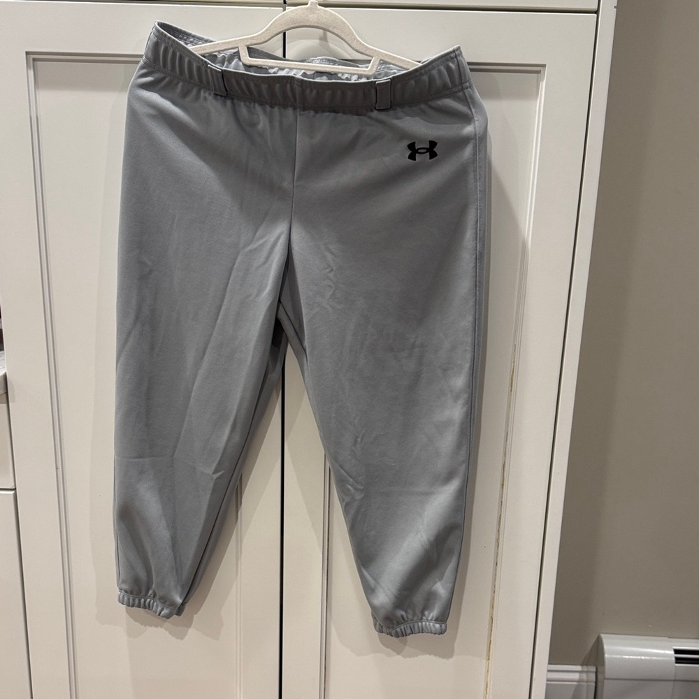 Under Armour Gray Baseball Pants